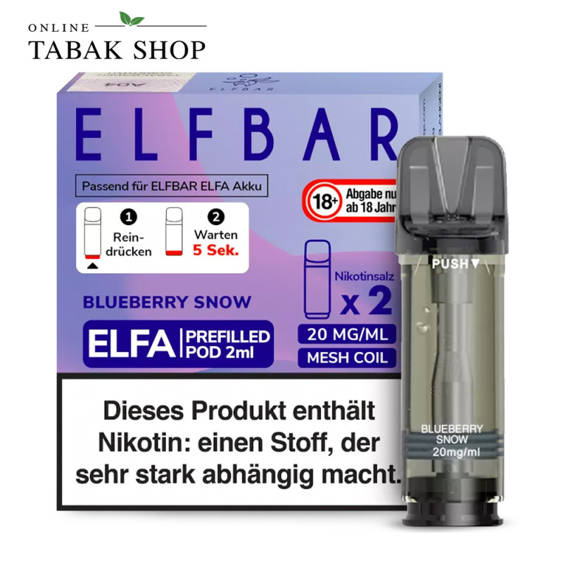 Elf Bar Elfa Pod Blueberry Snow