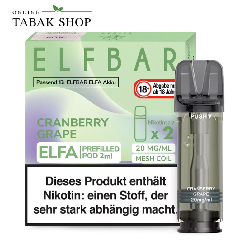 Elf Bar Elfa Pod Cranberry Grape