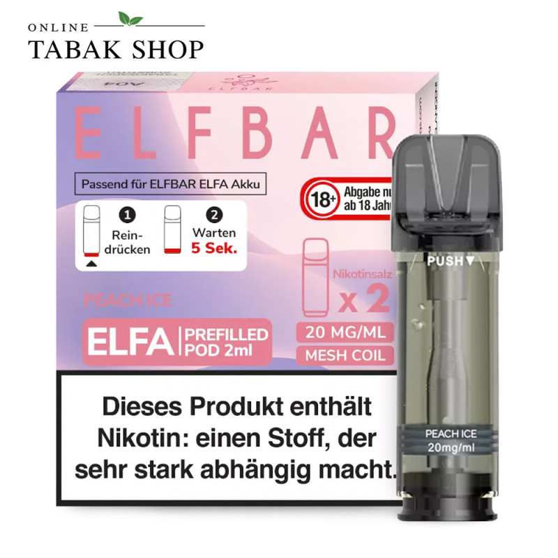 Elf Bar Elfa Pod Peach Ice