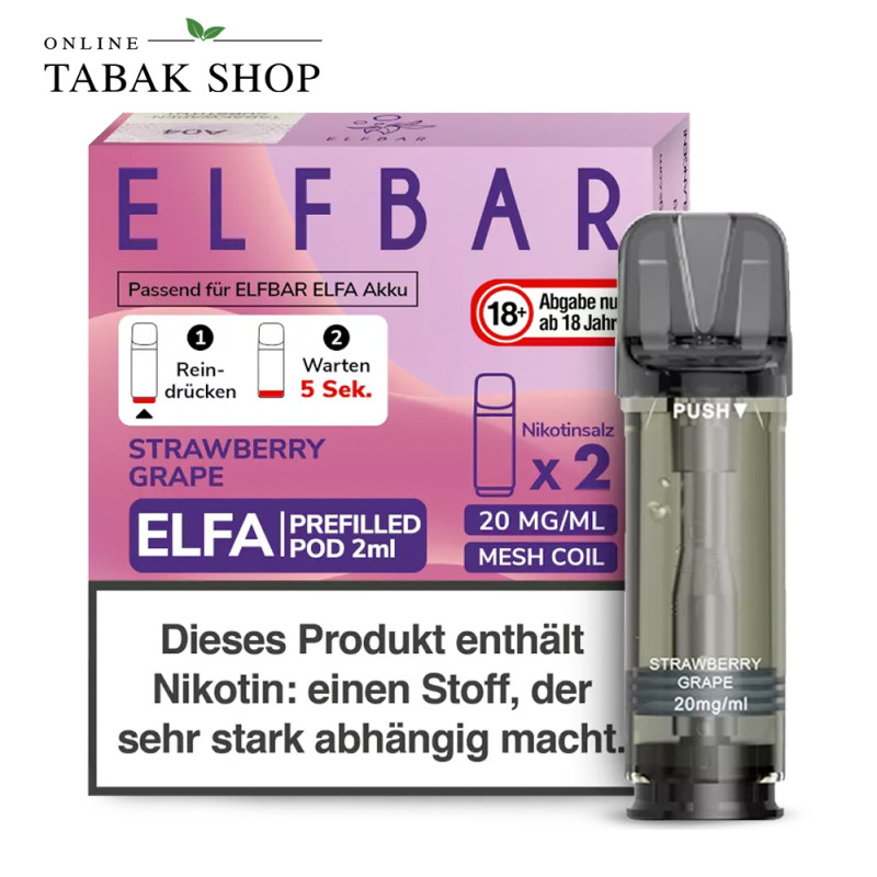 Elf Bar Elfa Pod Strawberry Grape