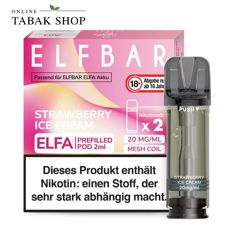 Elf Bar Elfa Pod Strawberry Ice Cream
