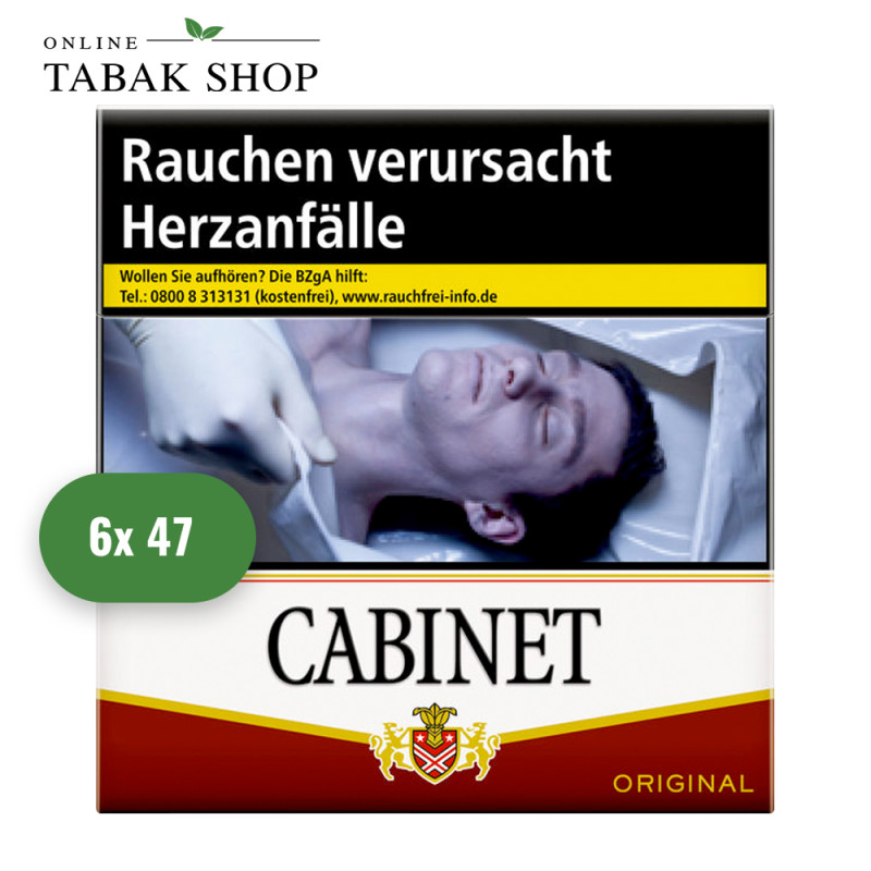 Cabinet Original 4XL by Player's Zigaretten (6 x 47er)