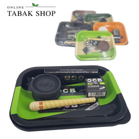 OCB Rolling Tray für Selbstdreher + Zubehör (Farbe variabel!)