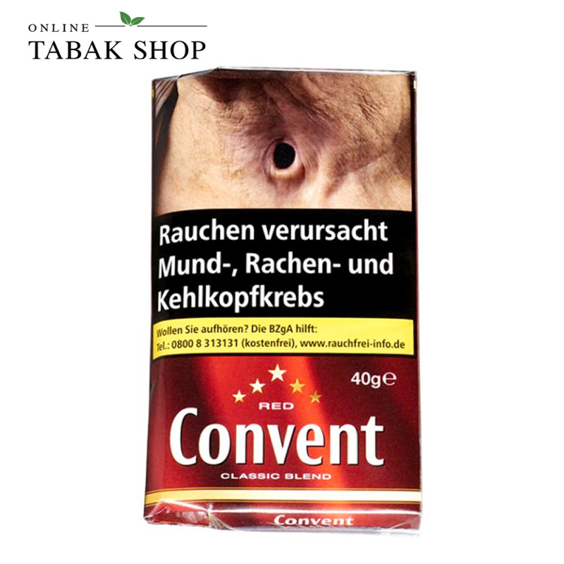 CONVENT Red "Classic Blend" Tabak 40g Pouch