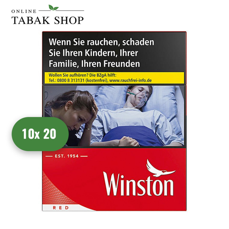 Winston Red Zigaretten OP L (10 x 20er)