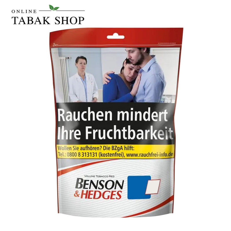 BENSON & HEDGES Volumentabak Red 125g Beutel