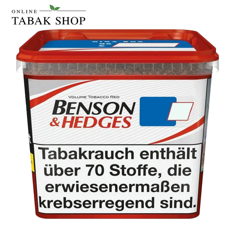 BENSON & HEDGES Volumentabak Red 235g Eimer