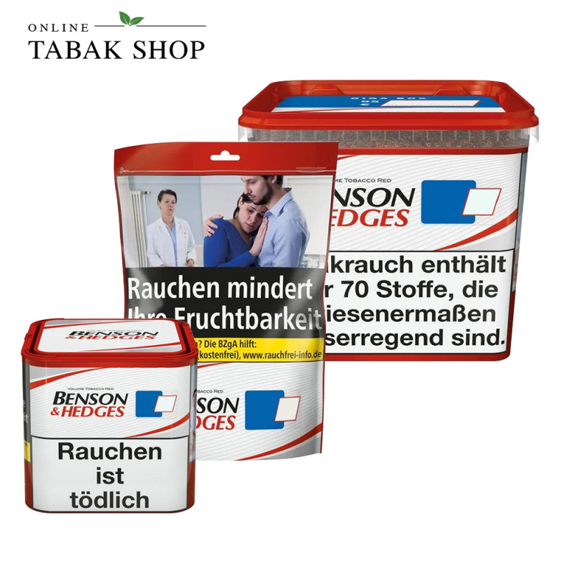 BENSON & HEDGES Volumentabak Red