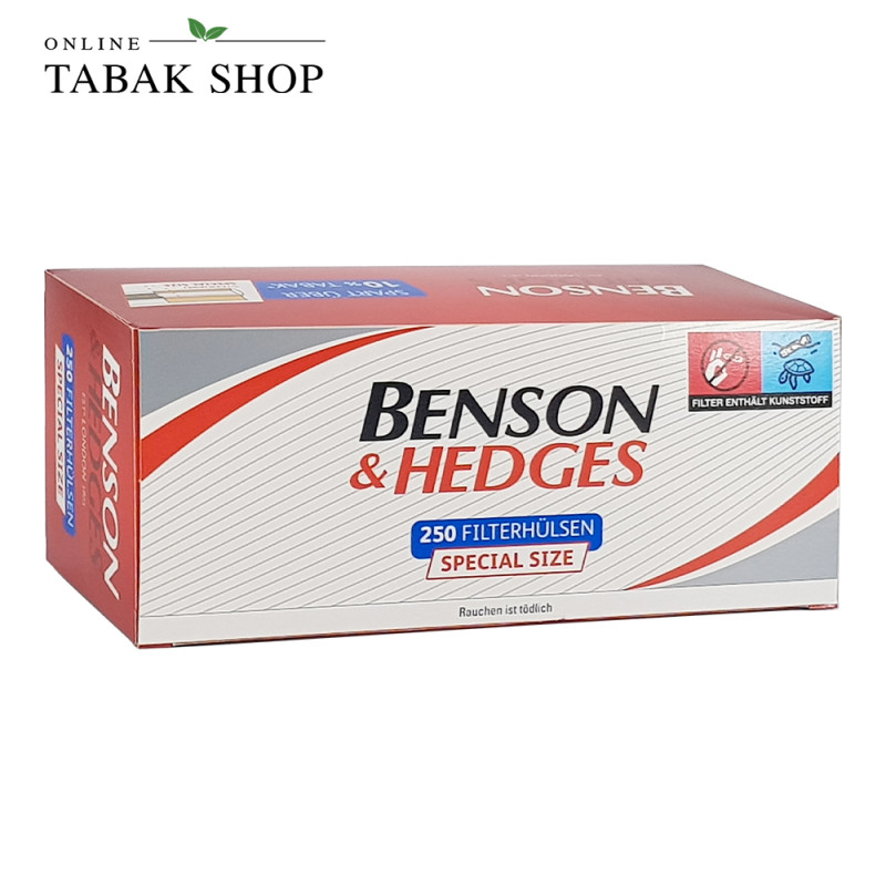 Benson & Hedges Special Hülsen 250er Packung