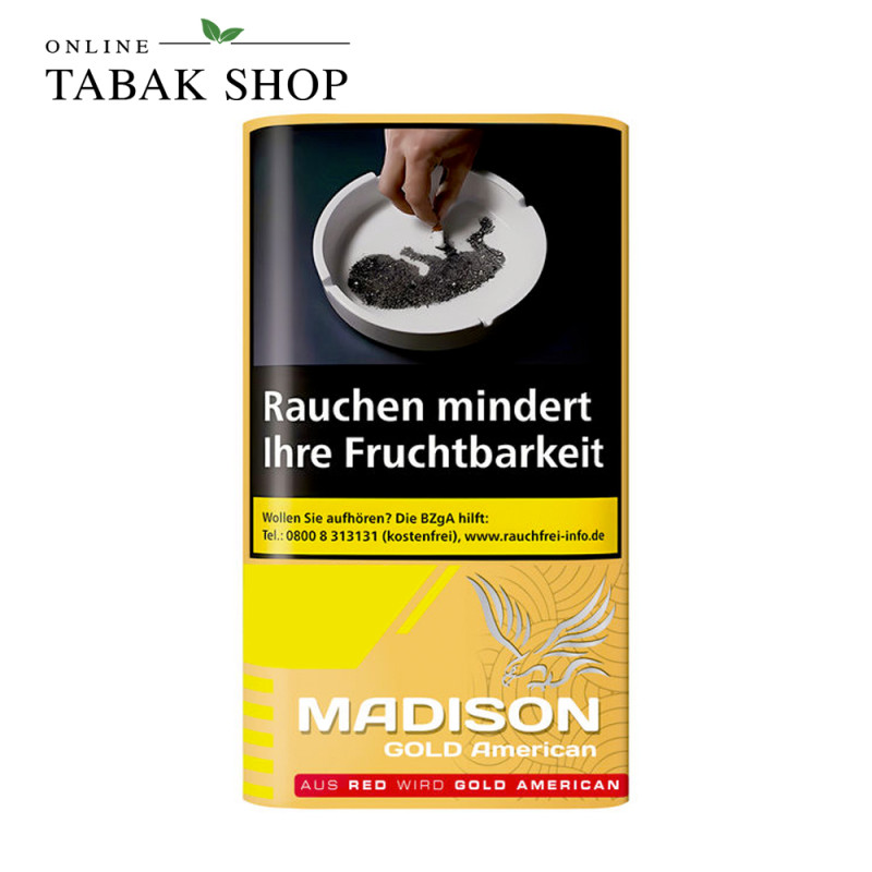 Madison Gold American Tabak 30g Pouch