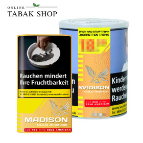 Madison Gold American Tabak (Bitte Grammatur wählen!)