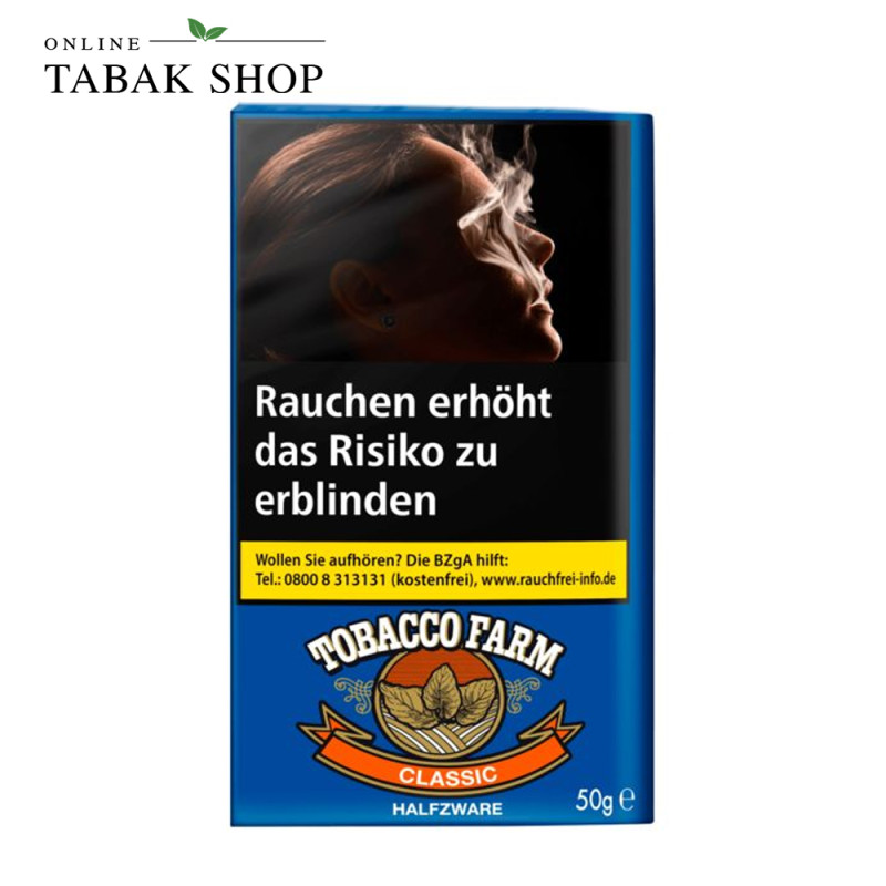 Tobacco Farm Classic Halfzware Tabak 50g Pouch