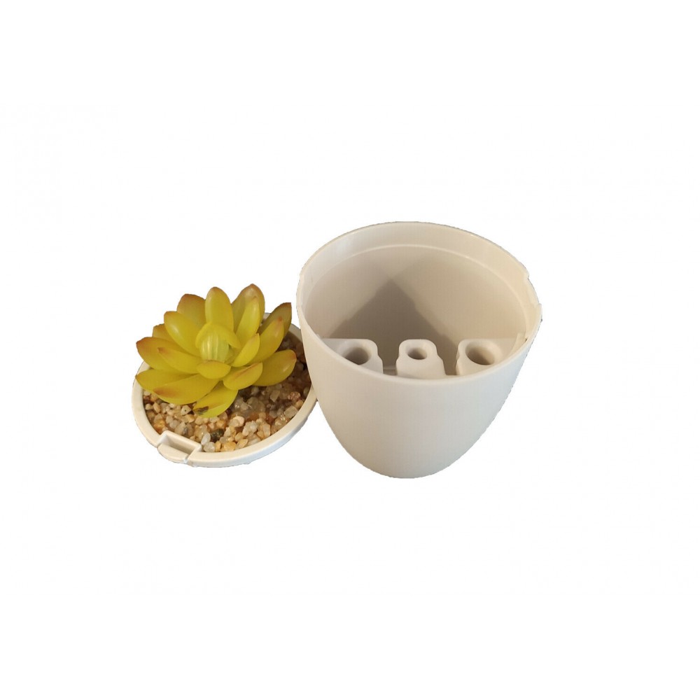 Aschenbecher Blumentopf Deko