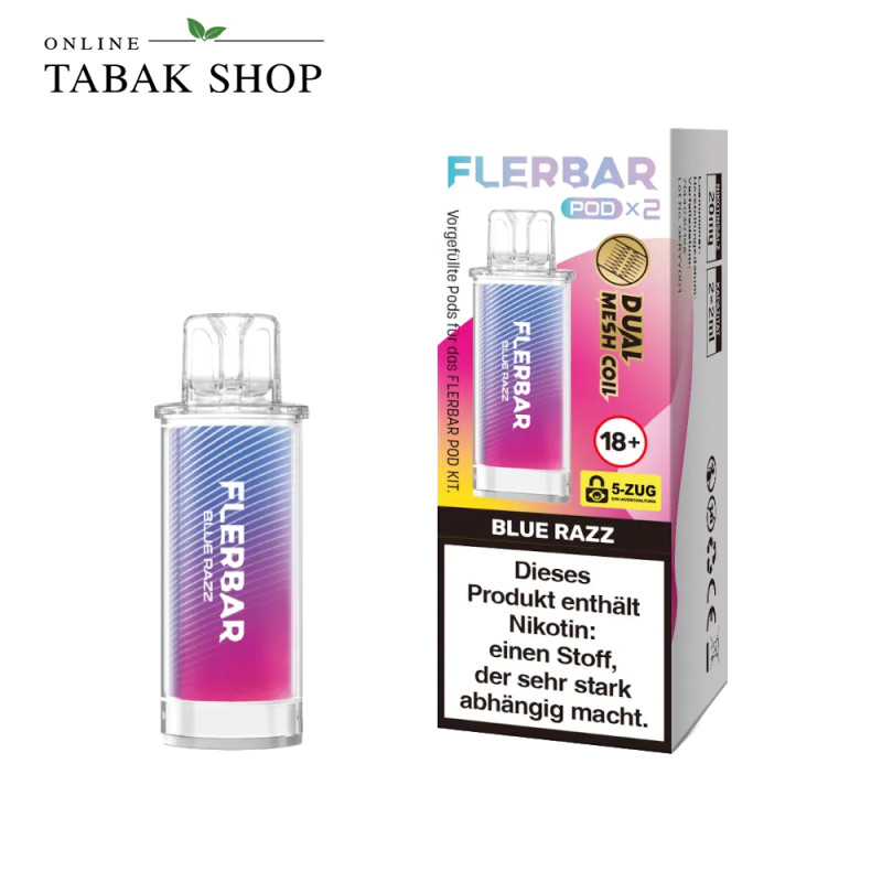 Flerbar Pods Blue Razz