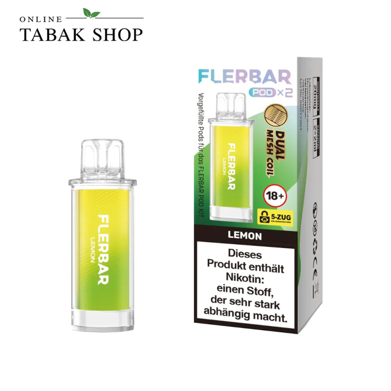 Flerbar Pods Lemon