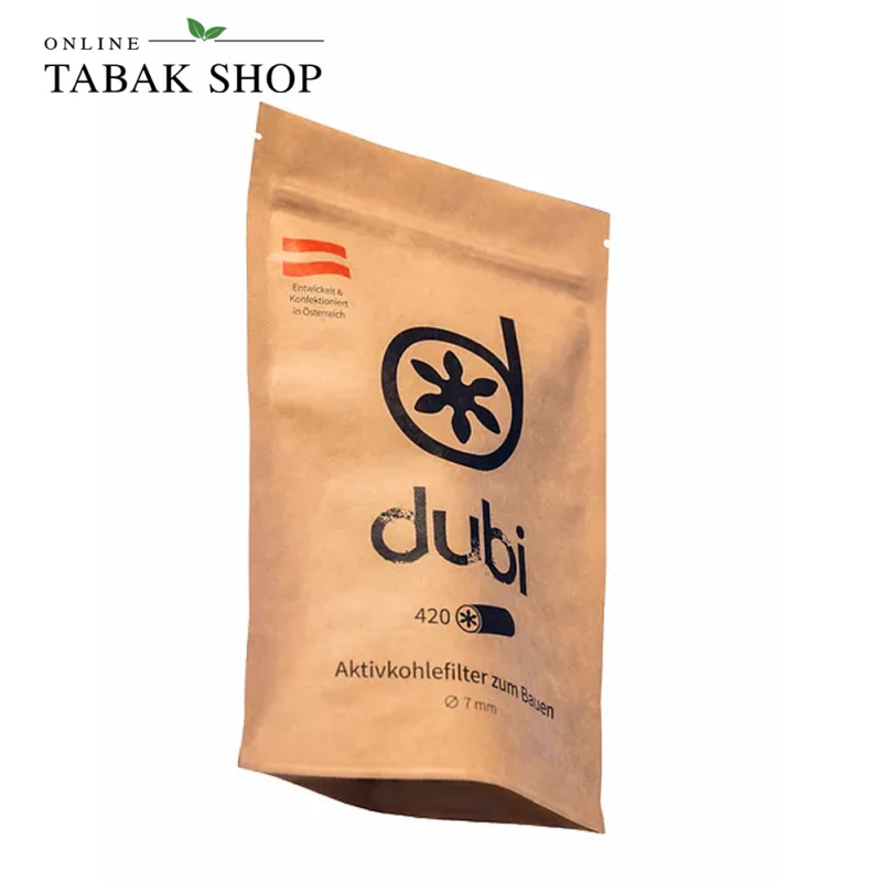 Dubi Aktivkohlefilter 7mm 42er Beutel