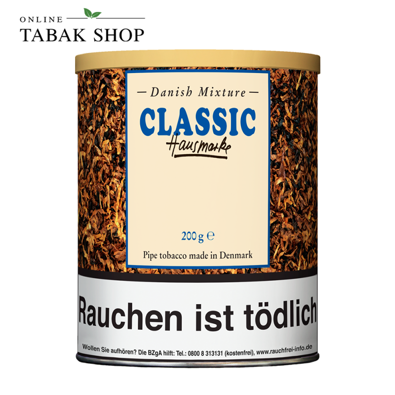 Danish Mixture Classic Pfeifentabak 200g Dose