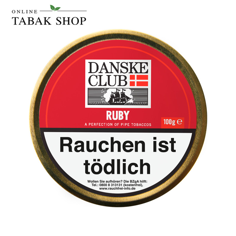 Danske Club Ruby Pfeifentabak 100g Dose