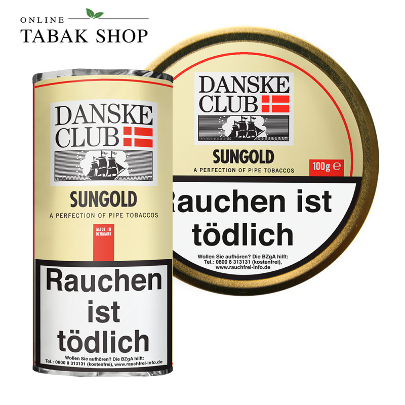 Danske Club Sungold Pfeifentabak (Grammzahl auswählen!)