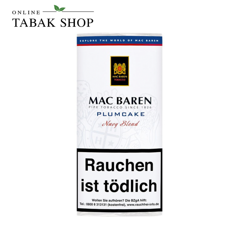 Mac Baren Plumcake Navy Blend Pfeifentabak 50g Pouch