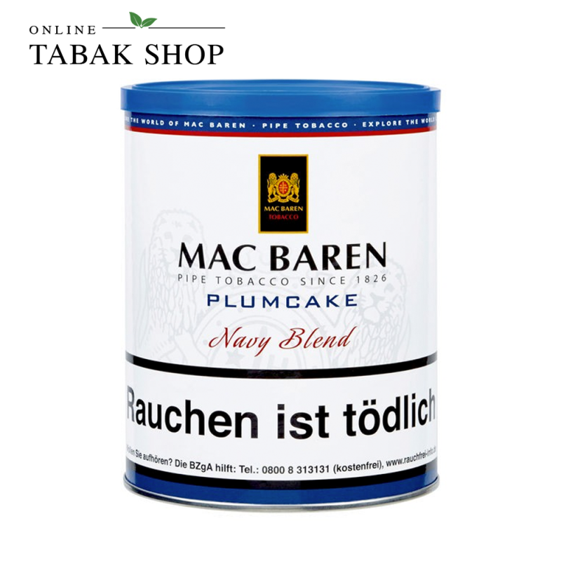 Mac Baren Plumcake Navy Blend Pfeifentabak 250g Dose