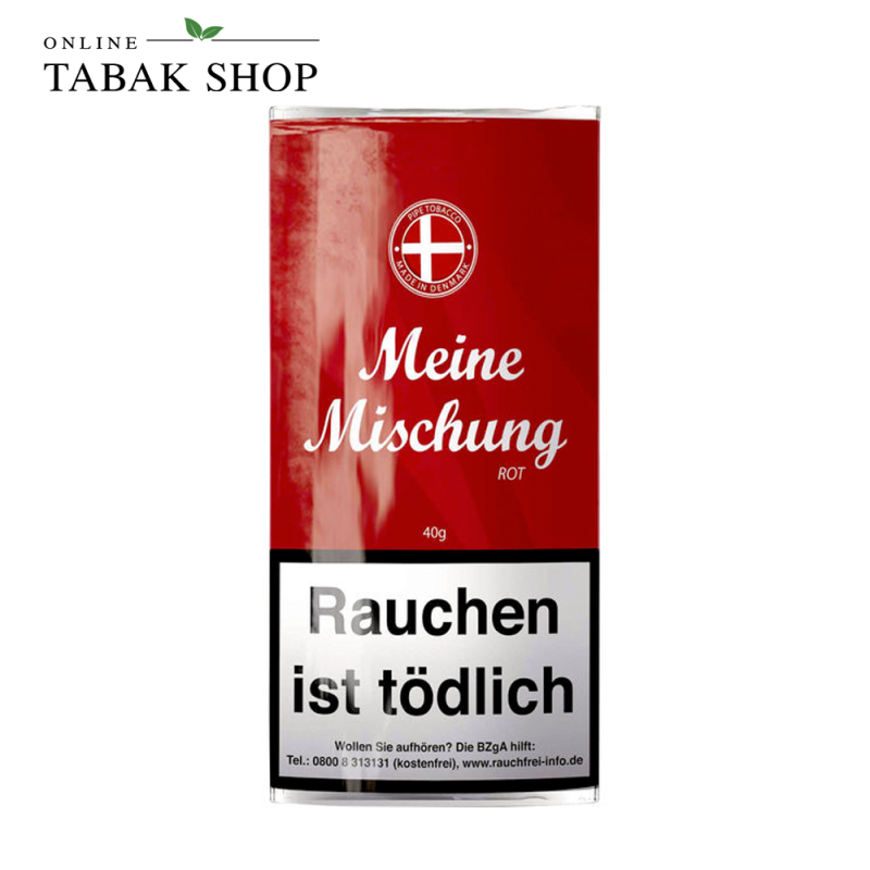 Meine Mischung Rot Pfeifentabak 40g Pouch