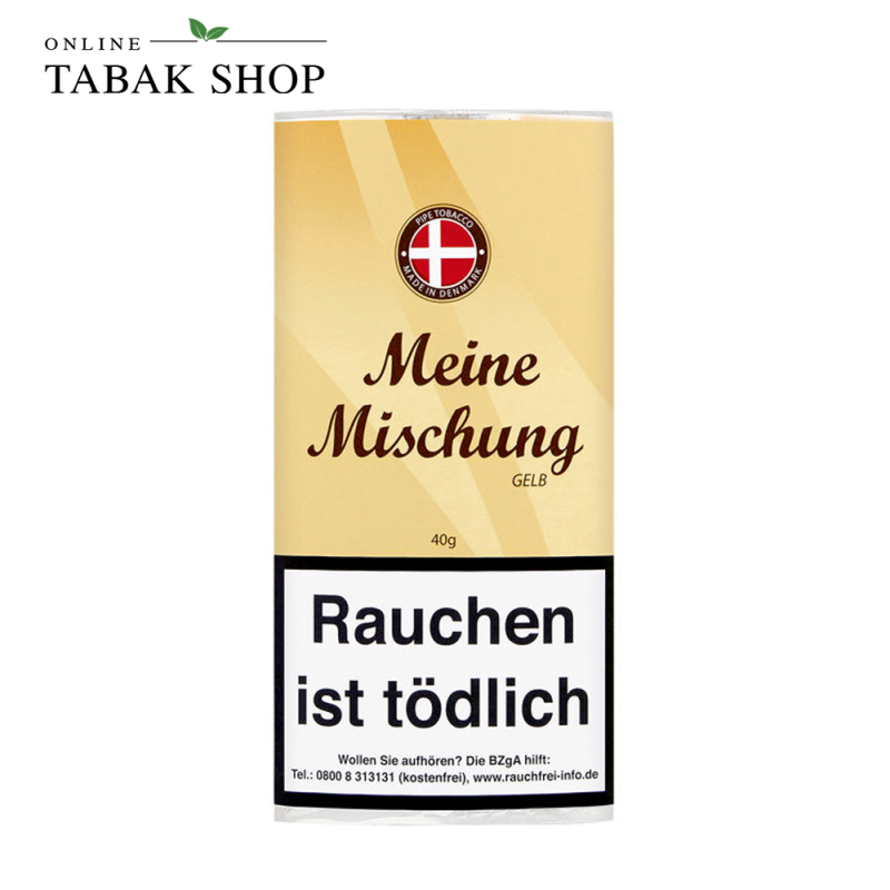 Meine Mischung Gelb Pfeifentabak 40g Pouch