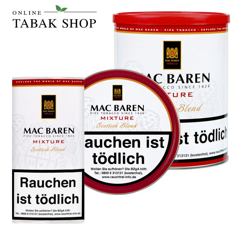 Mac Baren Mixture Scottish Blend Pfeifentabak - Titel