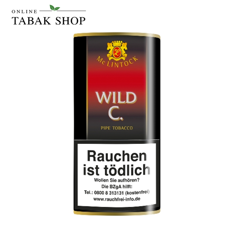 Mc Lintock Wild C. (Cherry / Kirsche) Pfeifentabak 40g Pouch