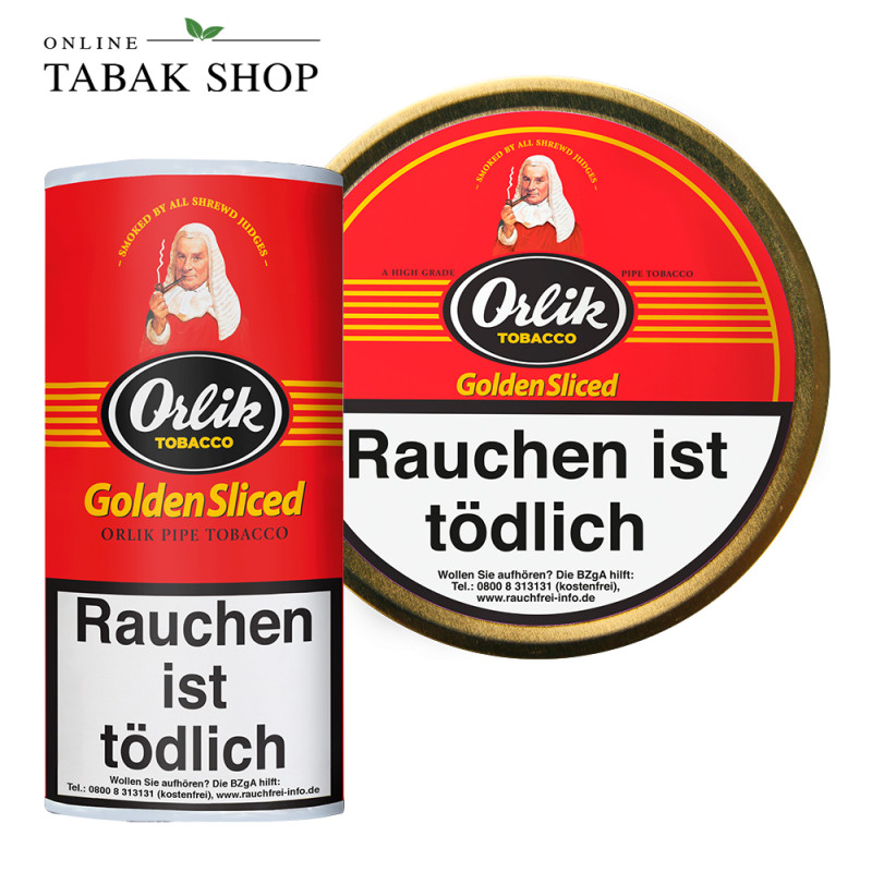 Orlik Golden Sliced Pfeifentabak - Titel