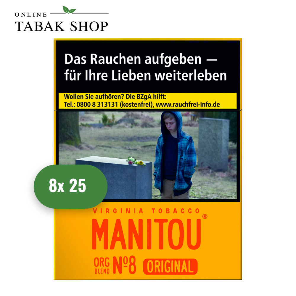 manitou organic tobacco online Manitou Organic Blend No.8 Gold (8 x 25er) - 10,00 € manitou organic tobacco online Manitou Organic Blend No.8 Gold (8 x 25er) - 10,00 €