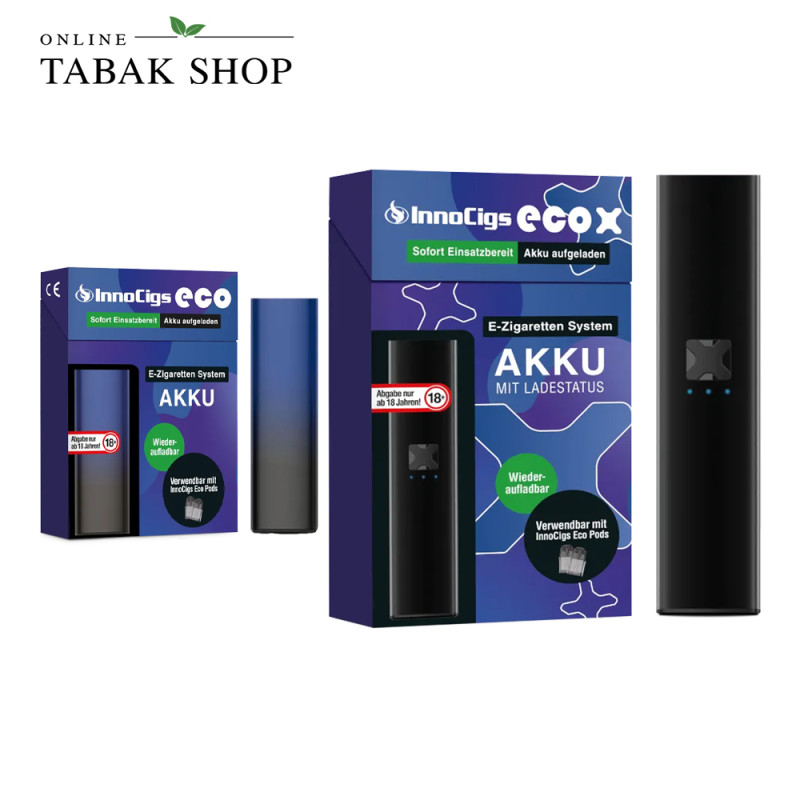 Innocigs ECO Akku 900 mAh (Variante wählbar!)