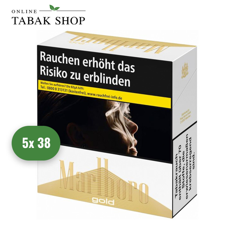 Marlboro Gold 4XL Zigaretten (5 x 38er)