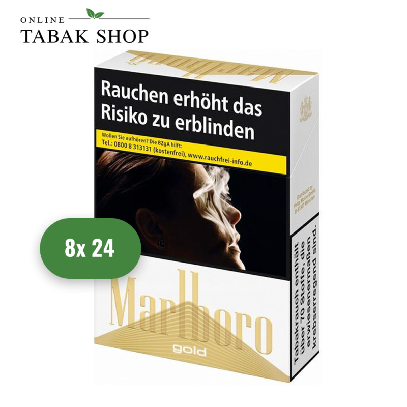 Marlboro Gold "2XL" Zigaretten (8 x 24er)