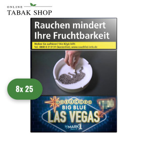 Las Vegas Big Blue Zigaretten XL (8 x 25er)