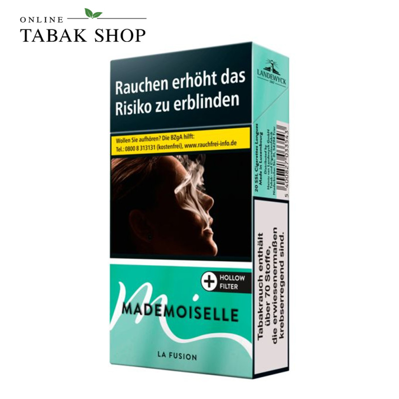 Mademoiselle La Fusion Zigaretten Schachtel