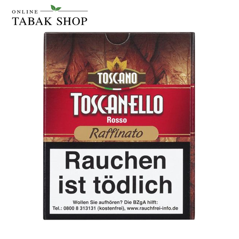 Toscano Toscanello Rosso Raffinato Zigarillos 5er Schachtel