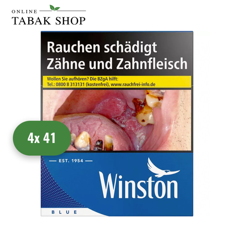 Winston Blue Zigaretten 5XL (4 x 41er)