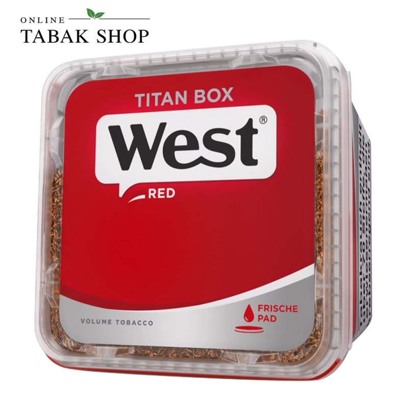 West Red Volumentabak Titan 300g Eimer