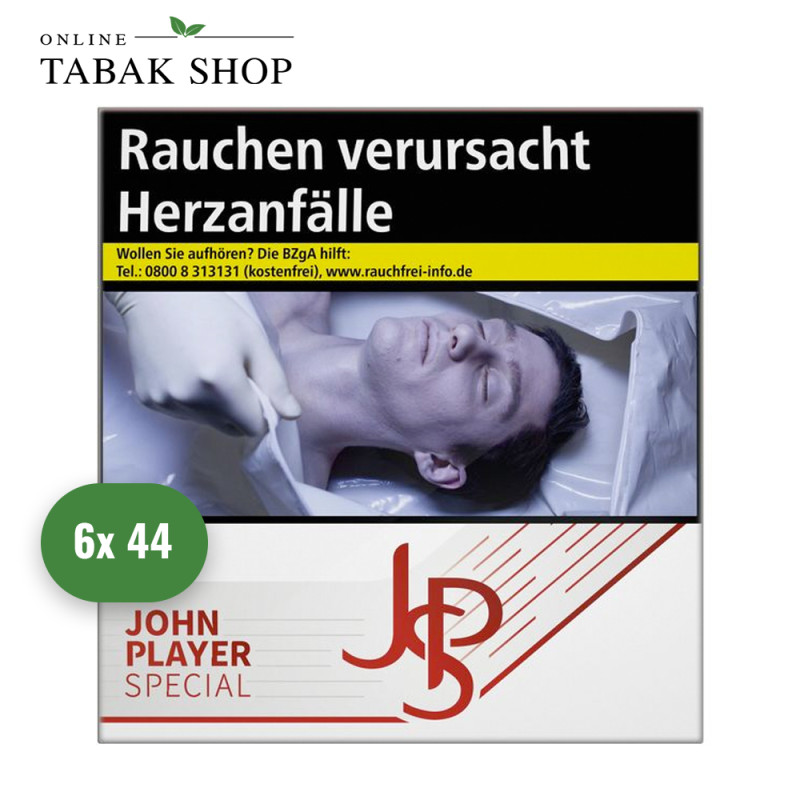 JPS Rot Zigaretten 4XL (6 x 44er)