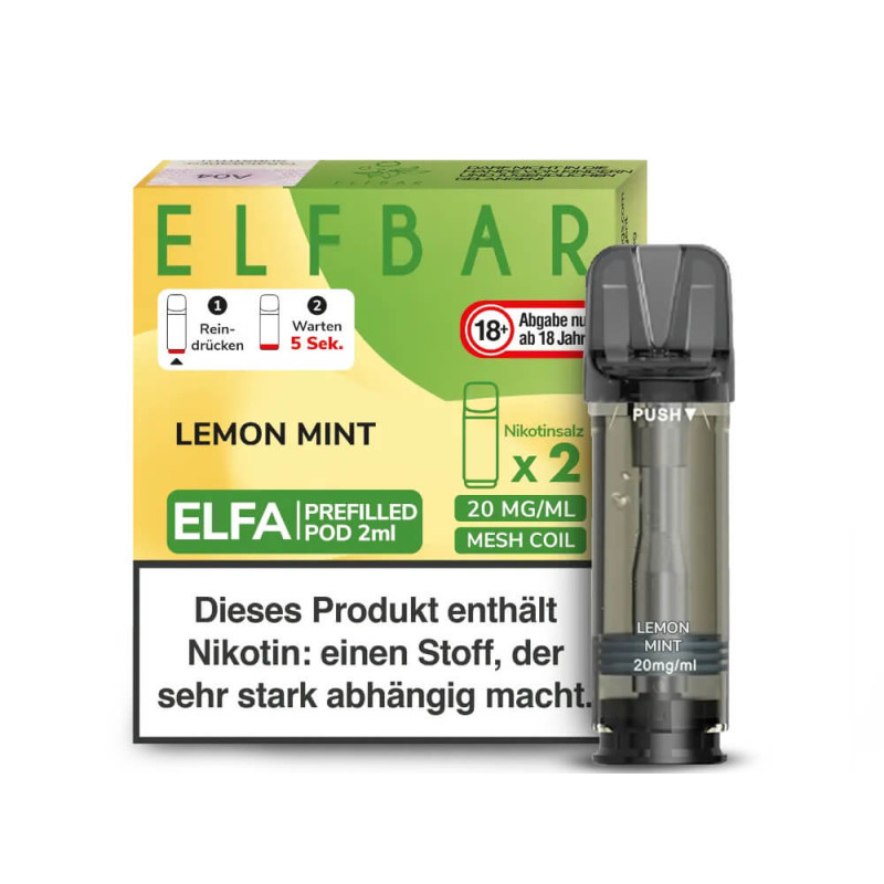 Elf Bar Elfa Pod Lemon Mint