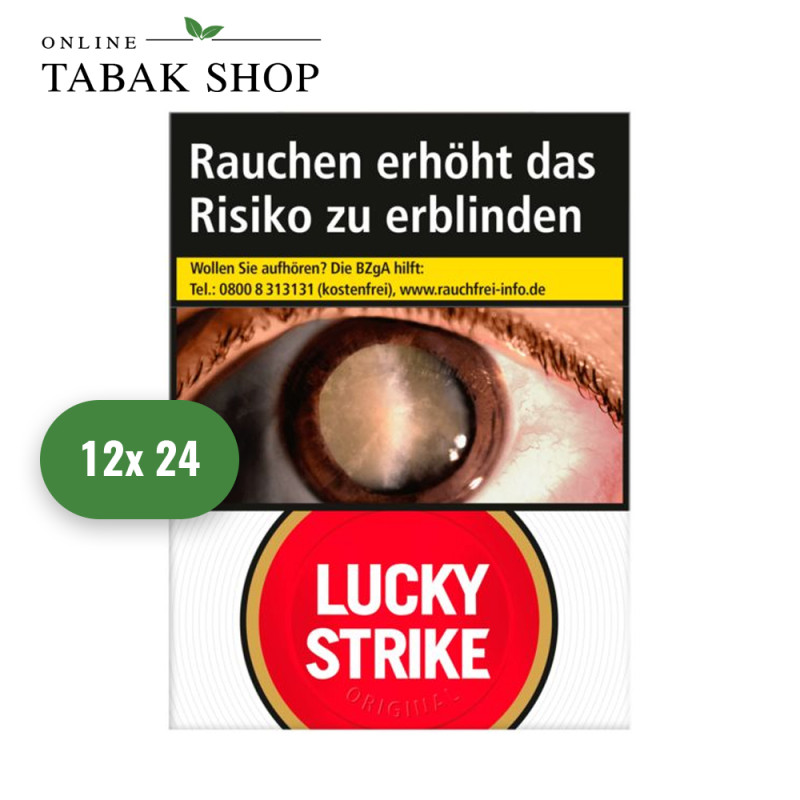 Lucky Strike Original Red Zigaretten Giga (12 x 24er)