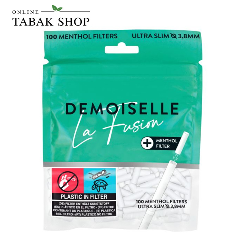 Demoiselle Filter La Fusion Menthol Tips 100er Beutel