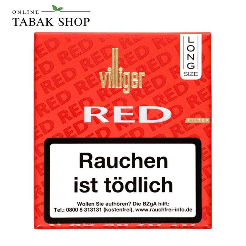 VILLIGER Red Filter Long Zigarillos 20er Schachtel