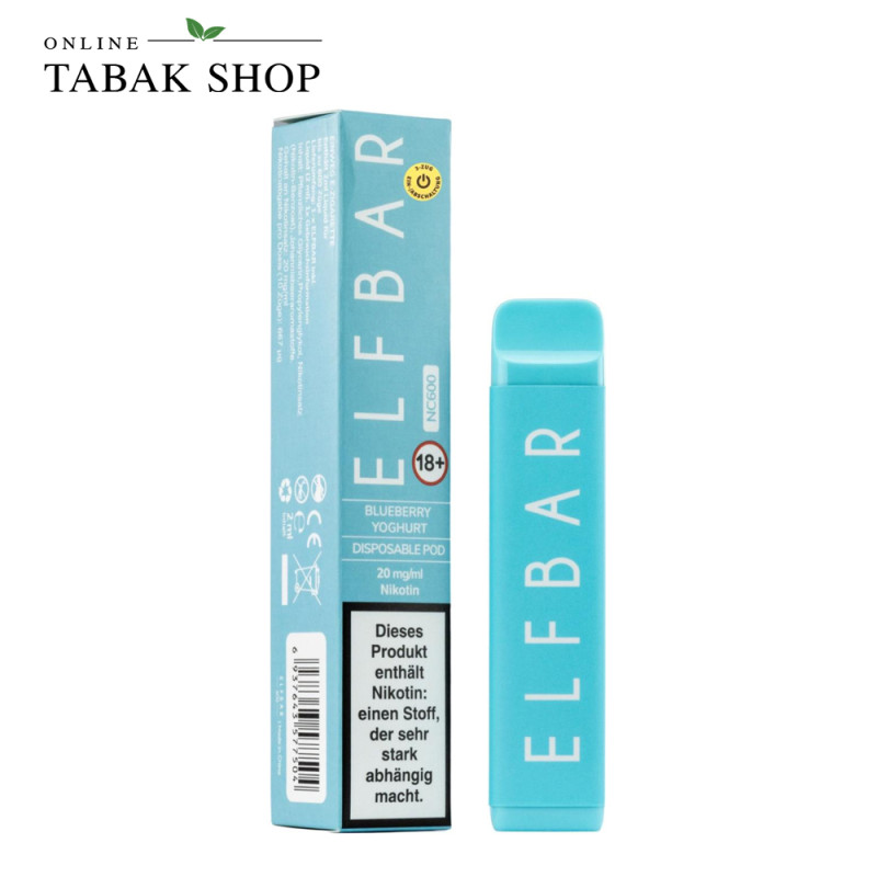 Elf Bar NC600 E-Shisha Blueberry Yoghurt