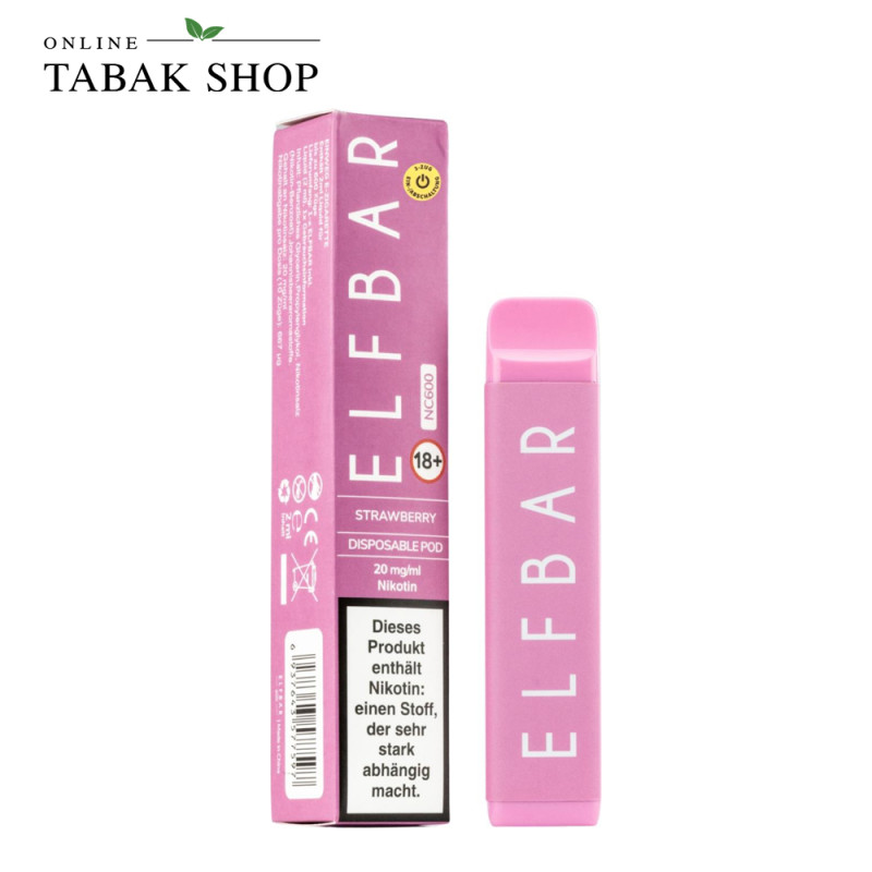 Elf Bar NC600 E-Shisha Strawberry