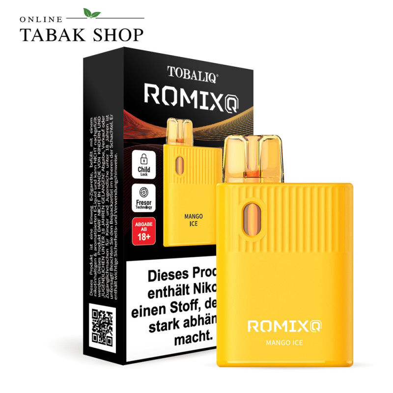 TobaliQ RomixQ E-Shisha Mango Ice