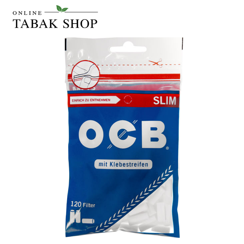 OCB Slim Filter 6mm 120er Beutel