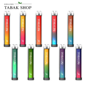 TOBALIQ Dazzle Vape Einweg E-Shisha 20 mg – alle Sorten