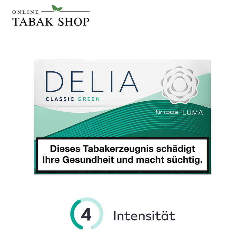 Delia für IQOS Sticks Green 20er Packung - Altes Design